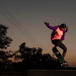 ‘No school, no skating’: the Indian skate park bringing children together