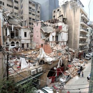 Syrian refugees help to rebuild Beirut when nobody else is prepared to do so