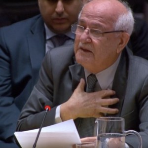 Palestinian UN envoy breaks down while recounting killed children in Gaza