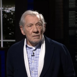 Sir Ian McKellan recites Shakespeare on immigration